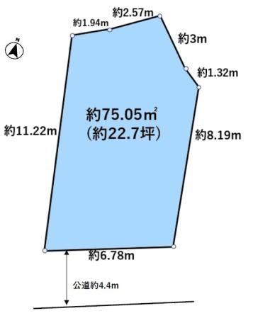 畑4丁目売土地